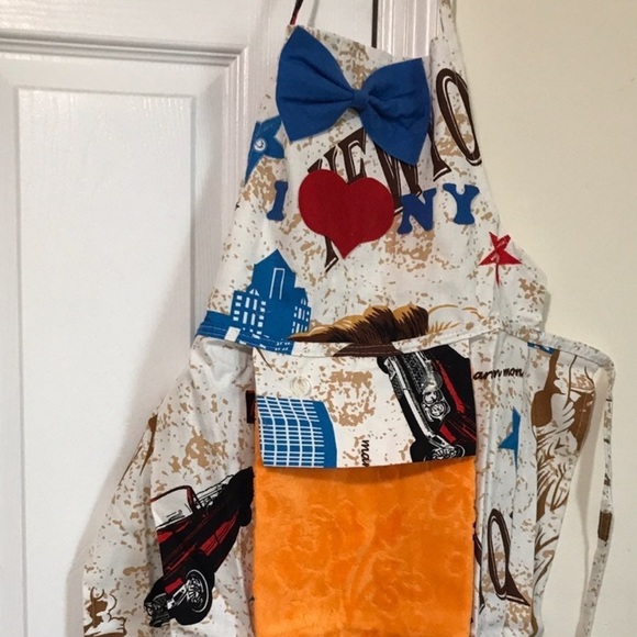 Handmade Turkish Apron and Towel - Picture 1 of 8